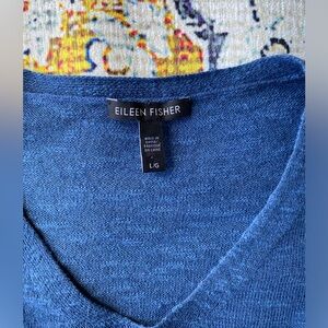 Eileen Fisher Organic Linen&Cotton Top